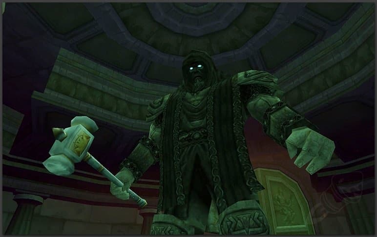 Archaedas, the final boss of Uldaman