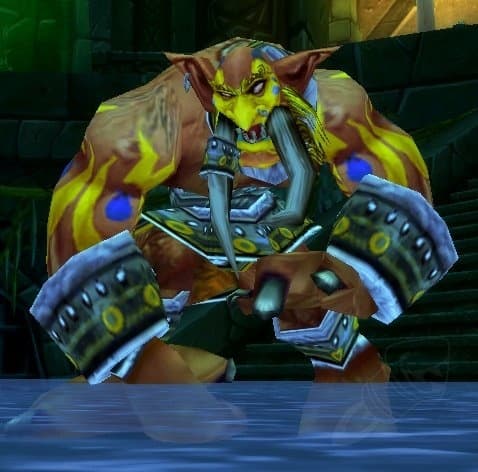 Atal'alarion, an optional boss summoned in Sunken Temple's upper ring