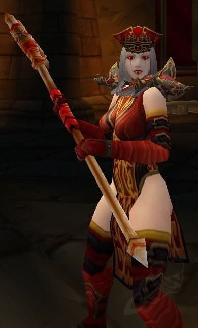 High Inquisitor Whitemane, the final boss of Scarlet Monastery Cathedral