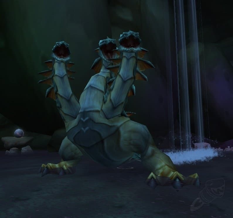 Aku'mai, the final boss of Blackfathom Deeps