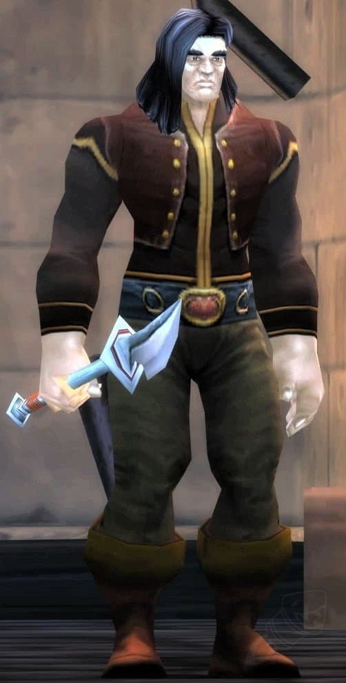 Dextren Ward, the final boss of The Stockade
