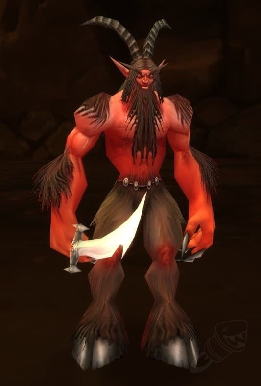 Bazzalan, the final boss of Ragefire Chasm